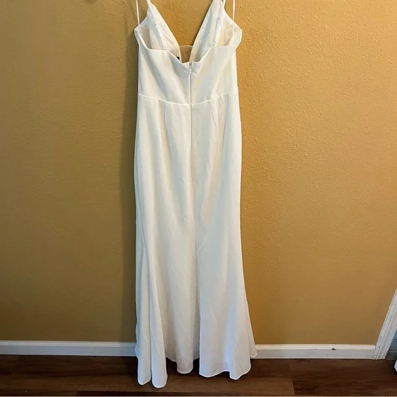 White Mermaid Dress Fashion Nova - Picture 6 of 16